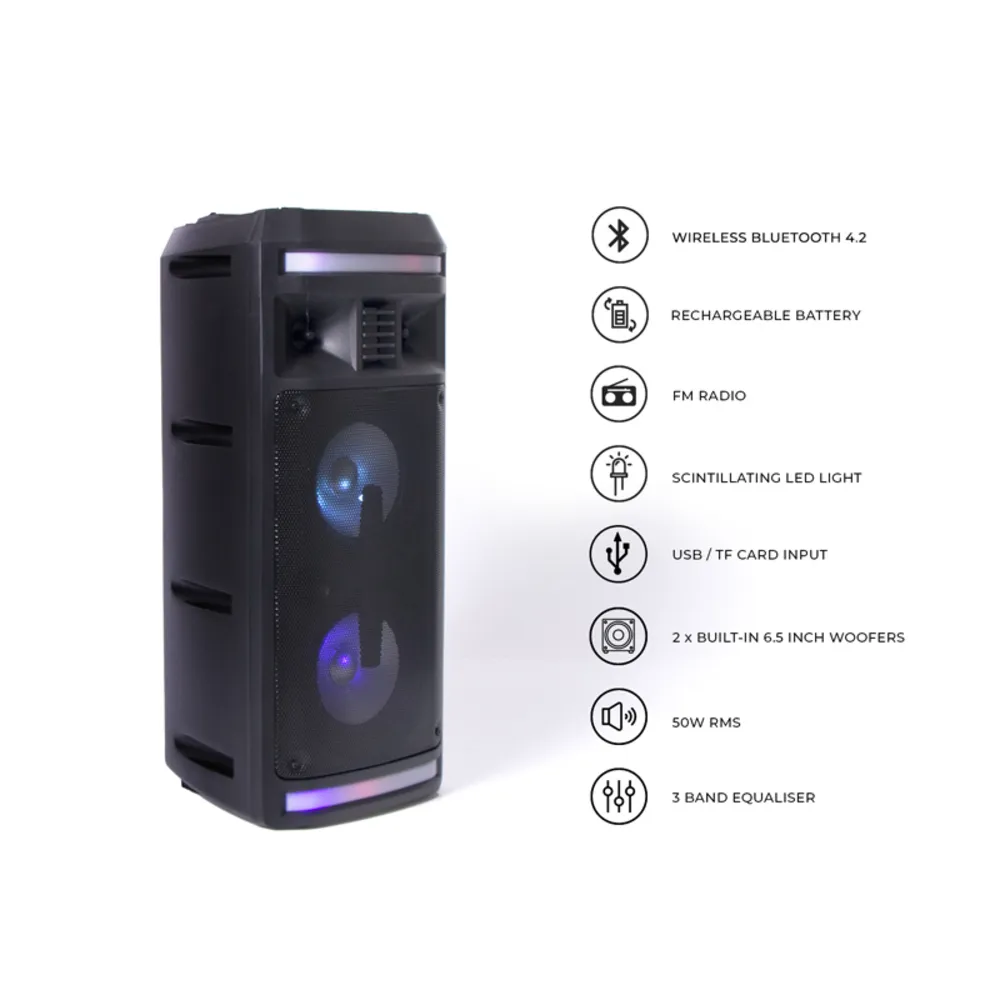 Ultra-Link Marcela Series 100W Portable Bluetooth Party Speaker - Image 2