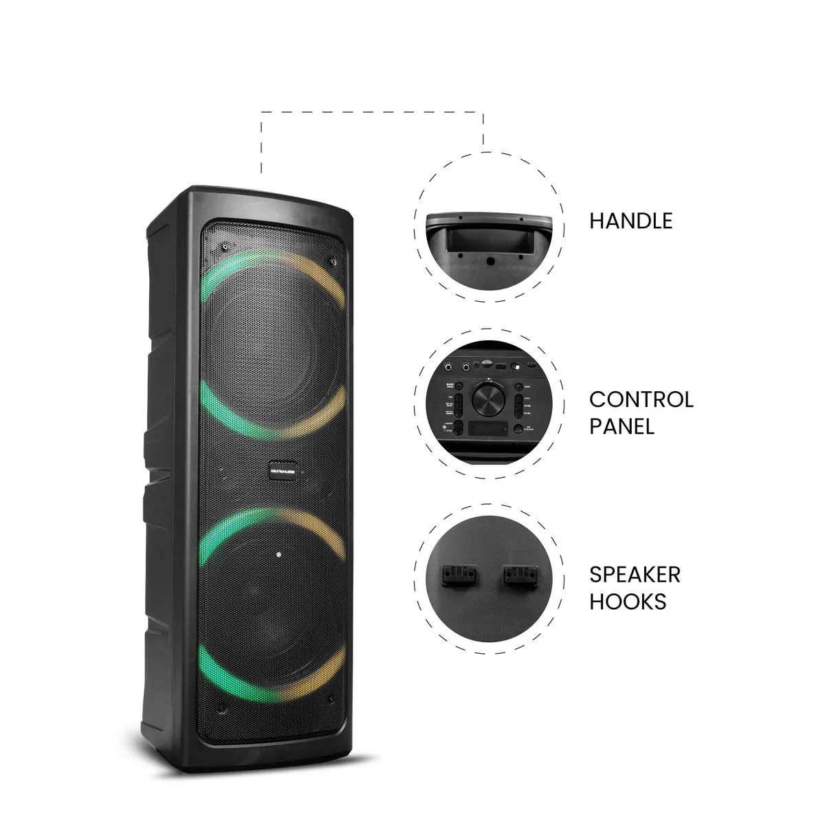 Ultra-Link Electro Series - 250w Party Speaker - Image 6