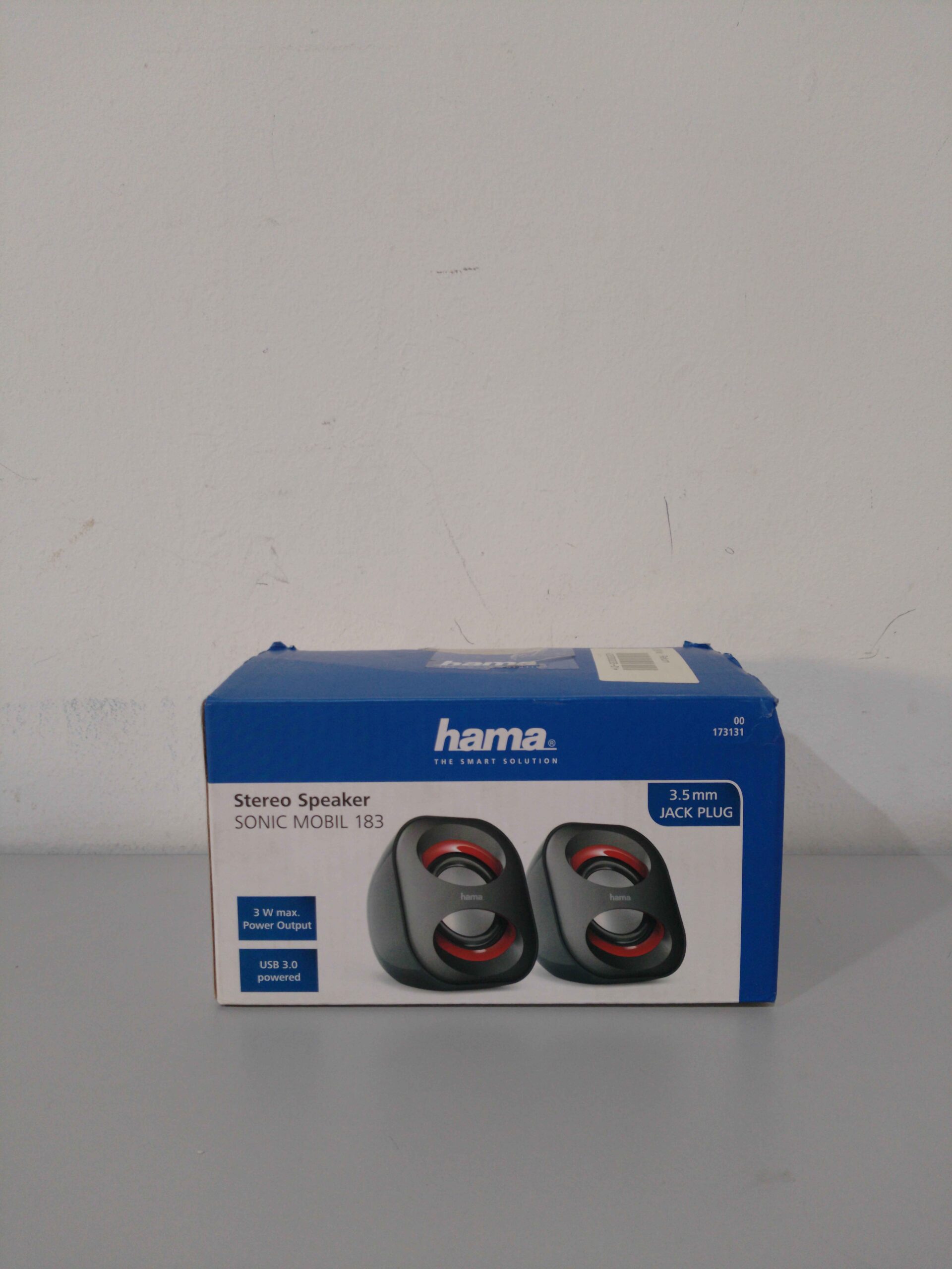 Hama SonicMobil183 Black Speaker
