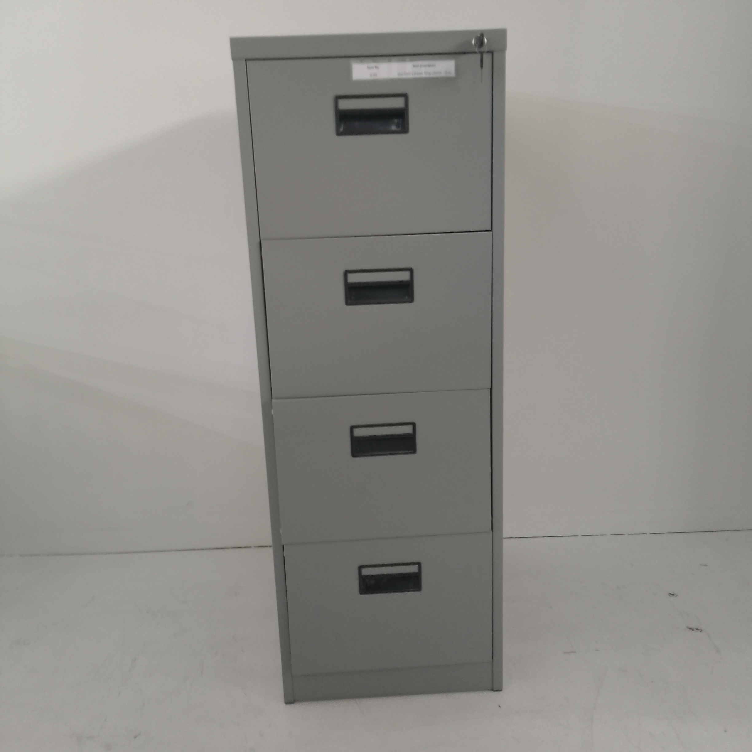 Steel 4 Drawer Filing Cabinet