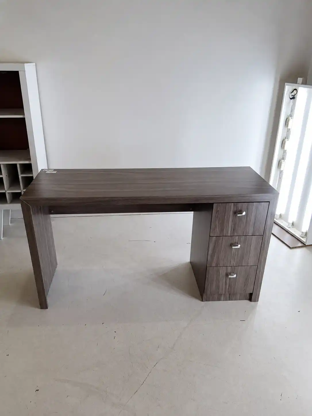 Reversable Office Desk Oak/ Caravalho