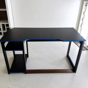 Linx – Computer desk – Blue and Black