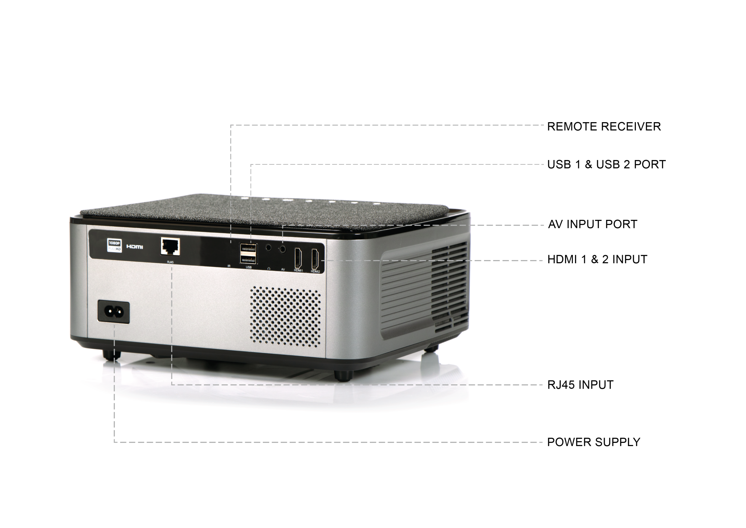 Ultra-Link PJ55 Smart Projector - Image 8