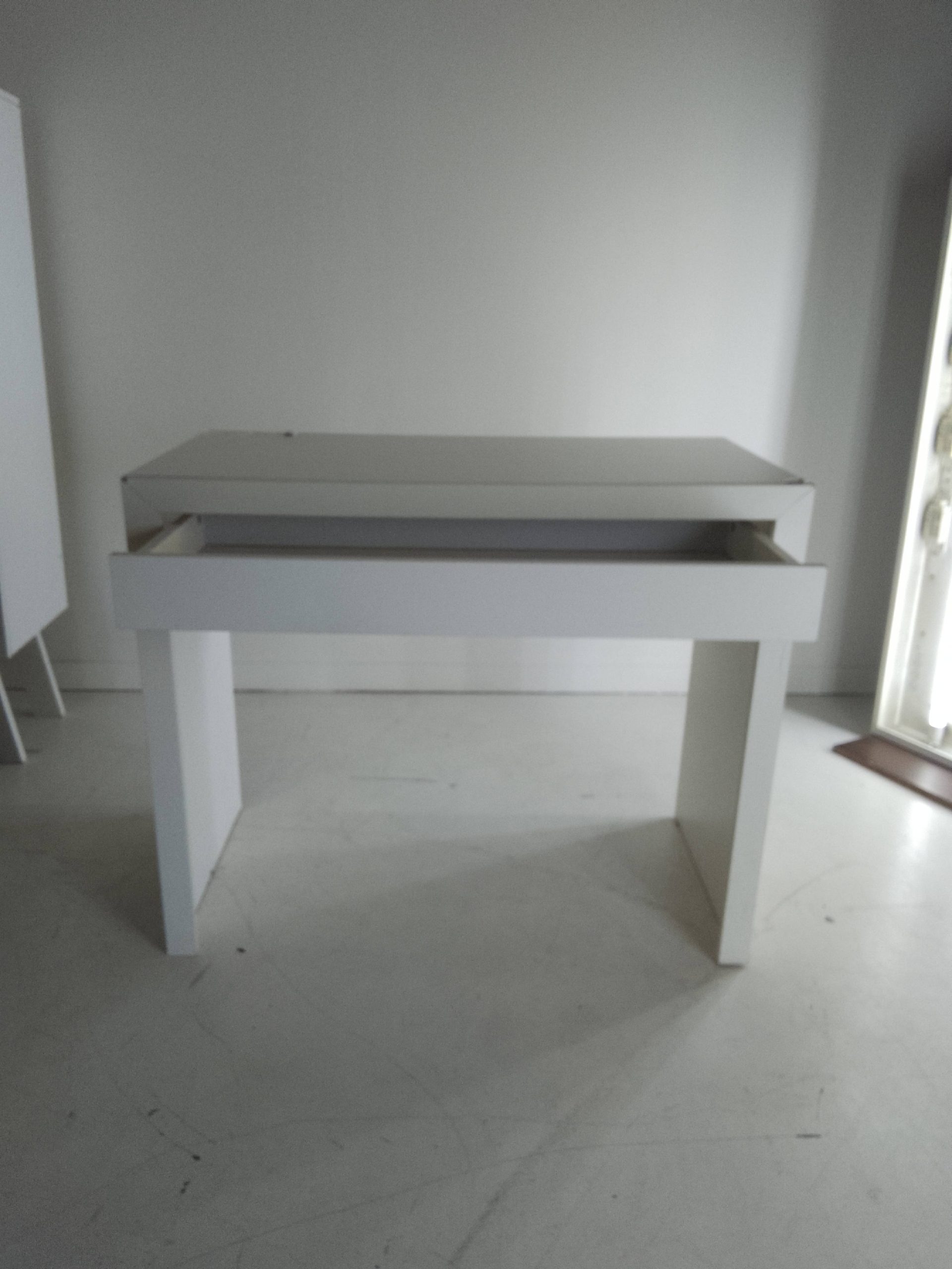 Linx Office Cabinet with Drawer- White - Image 8