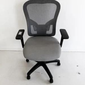 Linx Ainsley High Back Mesh Chair- Grey